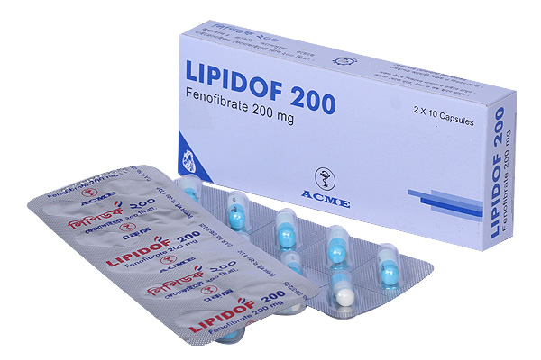 Capsule Lipidof 200 mg (30 pcs)